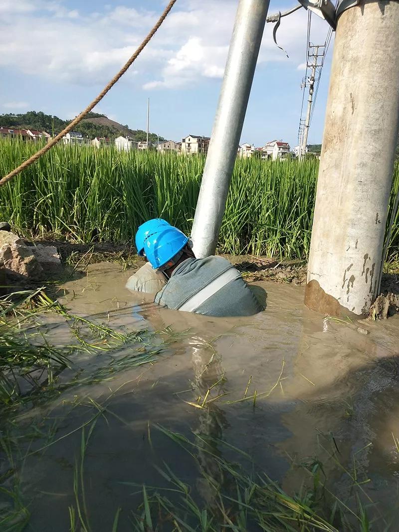西沙电缆线管清洗-地下管道清淤