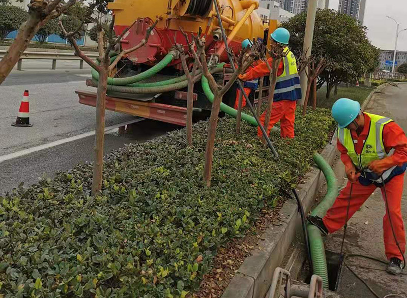 西沙市政管道清淤
